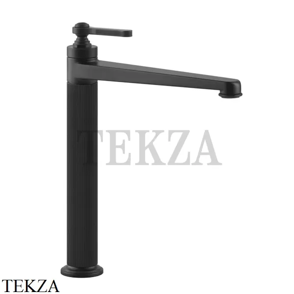Gessi VENTI20 Смеситель для раковины высокий, без донного клапана 65004-299, Black XL