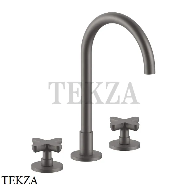 Fantini Icona Classic Смеситель для раковины, без гарнитура 53P5R007W, Matt Gun Metal PVD