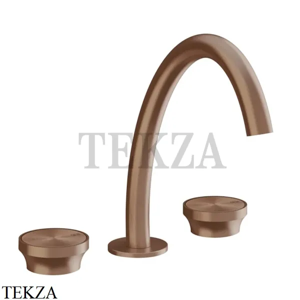 Gessi Origini MATERIC Смеситель для раковины без гарнитура 66014-708, Copper Brushed