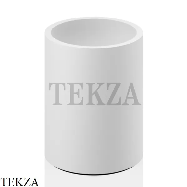 Decor Walther Stone White BER Настольный стакан для зубных щеток или ватных палочек 0971550, белый матовый
