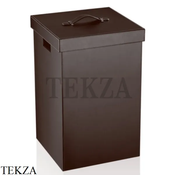Decor Walther BROWNIE WB Корзина для белья, с крышкой 0924790, коричневый, эко-кожа
