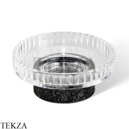 Decor Walther ROCKS Настольная мыльница Swarovski® 0934341, темная бронза-стекло граненое