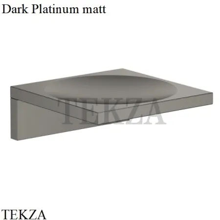Dornbracht MEM Мыльница настенная с держателем 83410780-99, Dark Platinum matt