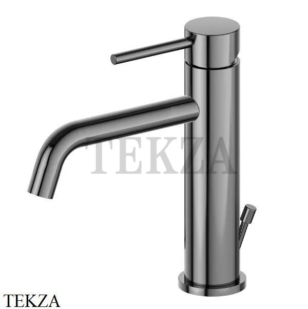 Newform XT Смеситель для раковины 150, с донным клапаном 4201.58.063, PVD Gun metal