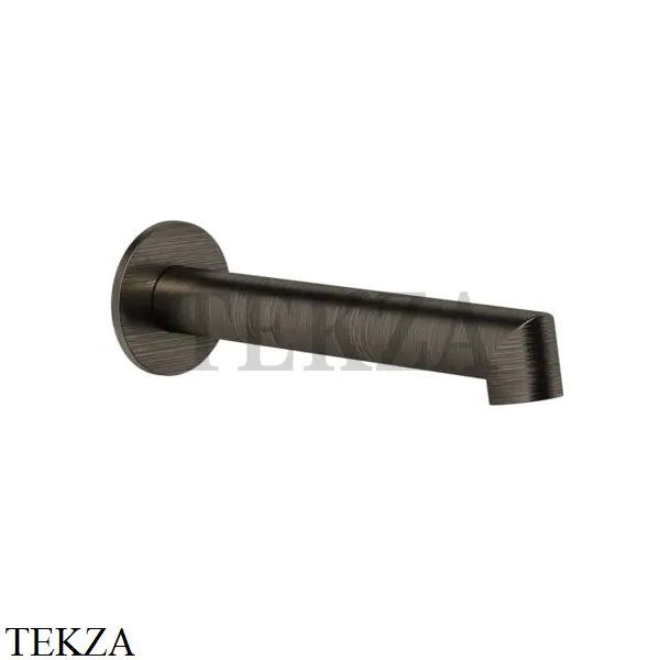 Gessi ANELLO Излив для ванны настенный монтаж 63603-187, Aged Bronze