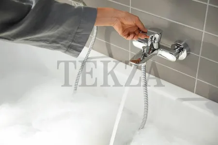 Hansgrohe Rebris E Смеситель для ванны однорычажный 72450000, хром глянец