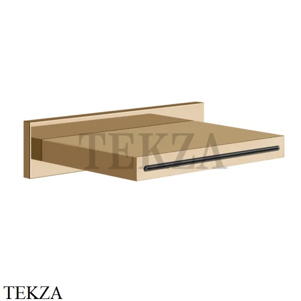Gessi CASCATA Каскадный излив настенный 20293-735, Warm Bronze