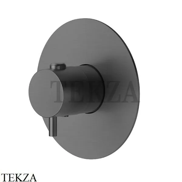 Newform X-Steel 316 Термостат для душа, внешняя часть, сталь 67670EX.59.064, PVD Brushed gun metal