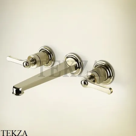 Gessi VENTI20 Смеситель для раковины высокий, без донного клапана 65004-707, Black Metal Brushed