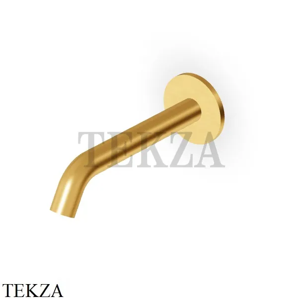Zucchetti Pan Излив для ванны настенный 16 см Z92183.C41, brushed gold
