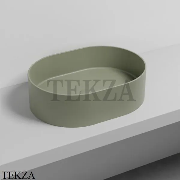 Cielo Theo Oval Раковина накладная, овал, без перелива THLAO AG, Agave