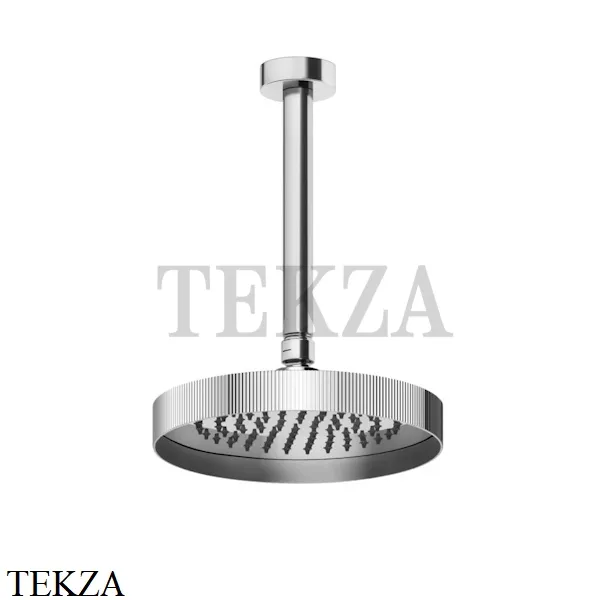 Gessi Inverso RIGATO Верхняя душевая лейка с кронштейном 63552-031, хром глянец