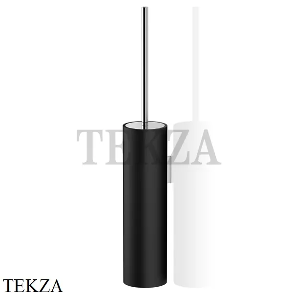 Decor Walther Stone Black WBG Туалетный ершик настенный 0970964, черный матовый-хром глянец