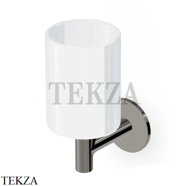 Zucchetti PAN Стакан настенный, керамика ZAC613.C50, metal black