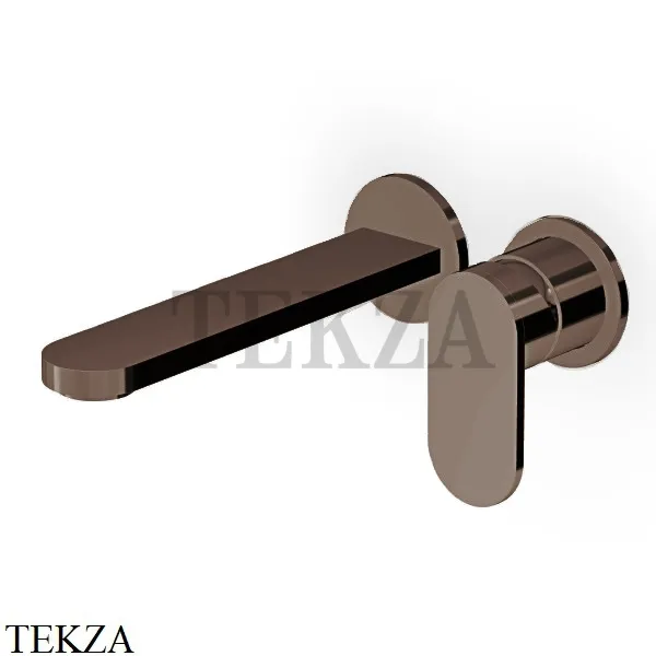 Zucchetti Octo Смеситель для раковины 225, внешняя часть ZOC745.P21, brushed chocolate PVD