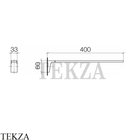 Dornbracht CL.1 Держатель для полотенца неподвижный 83211705-00, хром глянец (снято с производства)