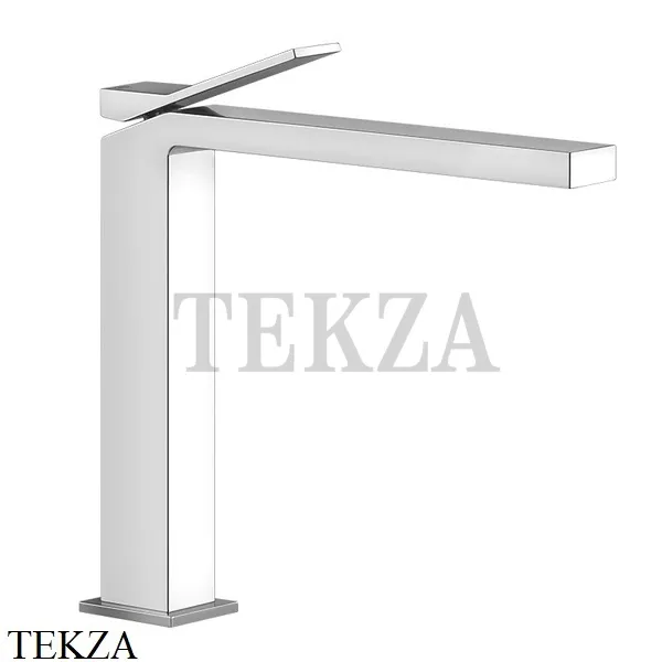 Gessi RETTANGOLO K Смеситель для раковины, без сливного гарнитура 53004-031, хром глянец