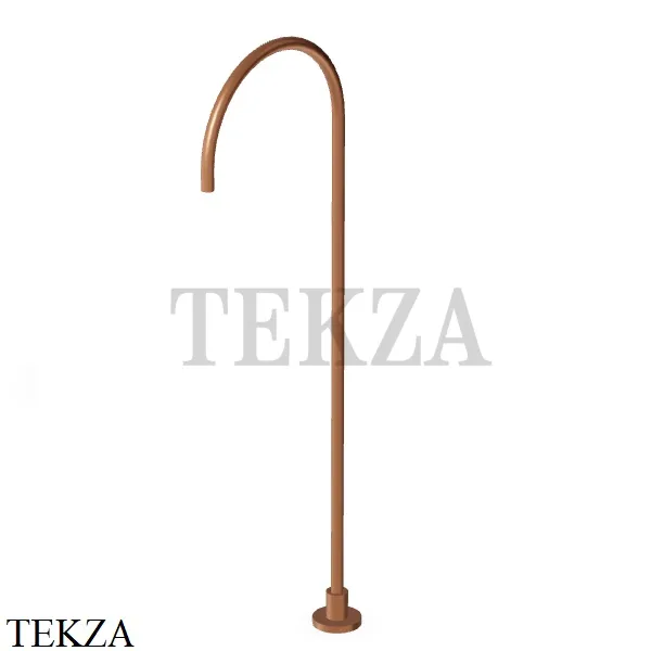 Zucchetti Helm Излив для раковины напольный Z92160.XP91, brushed copper PVD