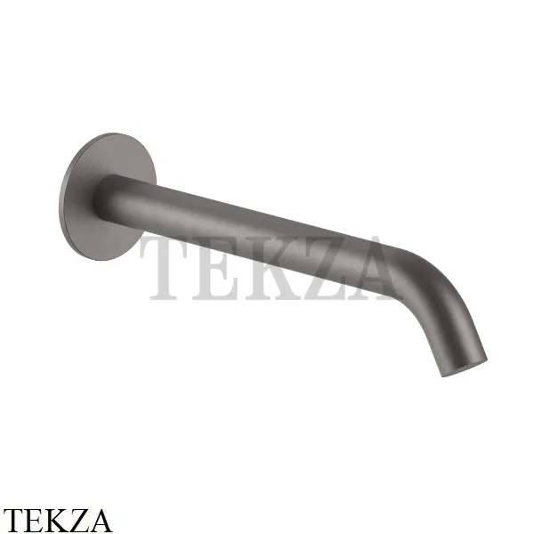 Fantini Nostromo Излив настенный для раковины 25 см 50P58431, Matt Gun Metal