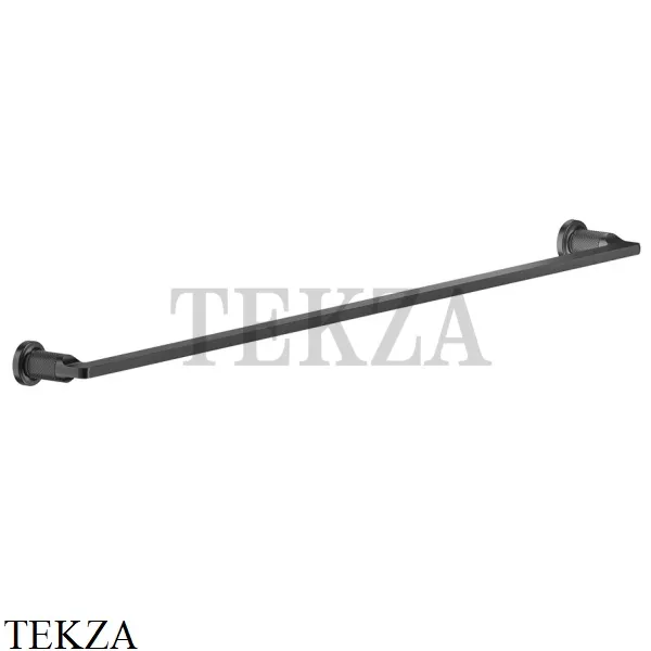 Gessi INCISO accessories Держатель для банного полотенца 80 см 58505-707, Black Metal brushed