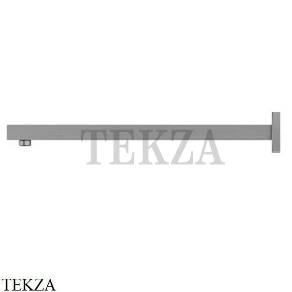 Newform Кронштейн для душа квадратный настенный L=420 26585.59.066, PVD Br. Stainless Steel