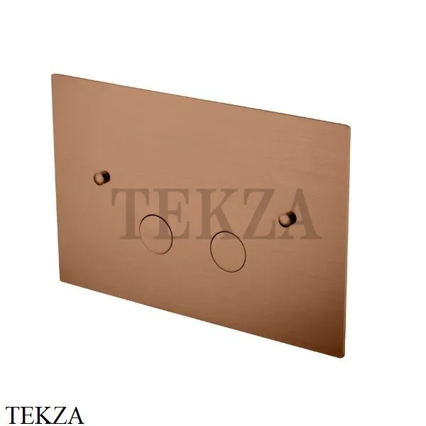 Boheme Кнопка смыва ультратонкая для Geberit 647-BRB, brushed bronze