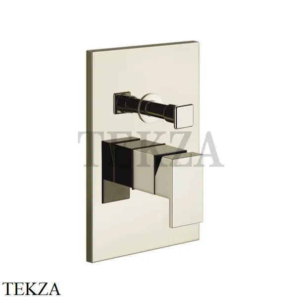 Gessi Rettangolo shower Смеситель для душа 2 потока, внешняя часть 44604-720, Nickel PVD