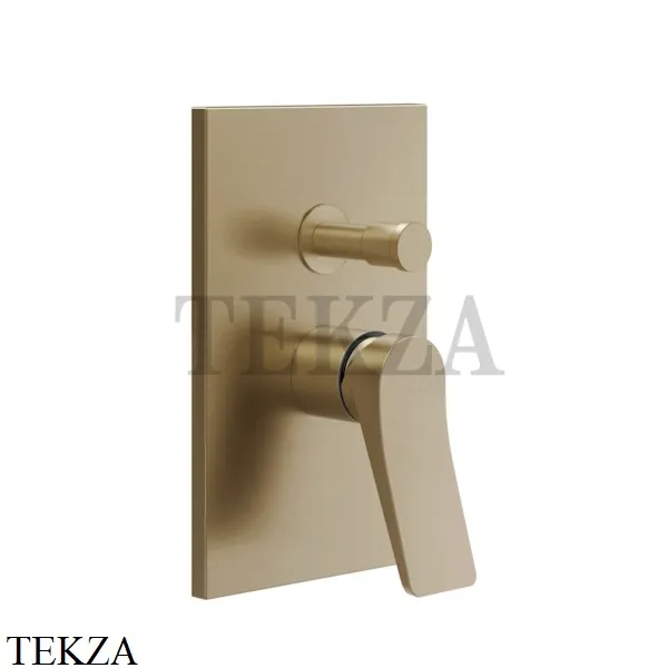 Gessi RILIEVO Смеситель для душа на 2 потока, внешняя часть 59079-726, Warm Bronze Br
