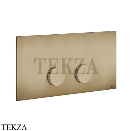 Gessi Клавиша смыва для инсталляции Viega Prevista 54645-726, Warm Bronze Br