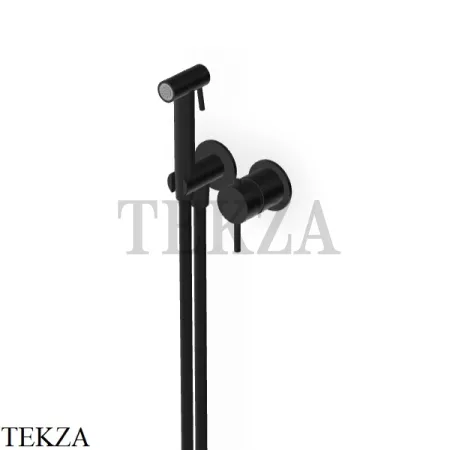 Zucchetti Гигиенический душ WC/BIDET с отдельным смесителем ZHE417.XP81, brushed total black PVD