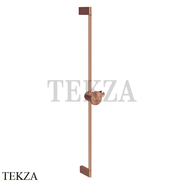 Gessi Origini MATERIC Штанга в комплекте с держателем 66144-708, Copper Brushed