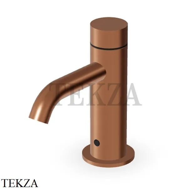 Zucchetti Helm Смеситель для раковины электронный ZHE727.XP91, brushed copper PVD