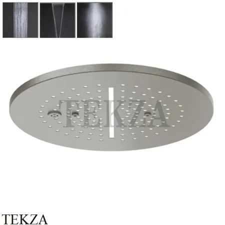 Gessi MINIMALI Накладная душевая панель 350, 3 функции 57873-239, Steel Brushed