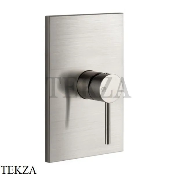 Gessi Emporio Via Tortona Смеситель для душа однорычажный, внешняя часть 44662-149, Finox Brushed Nickel