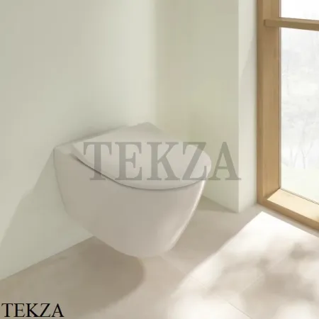 Villeroy & Boch SUBWAY 2.0 Сиденье для унитаза SLIMSEAT с микролифтом SoftClose, белый глянец