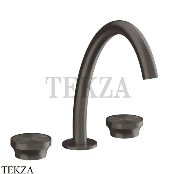 Gessi Origini NATURE Смеситель для раковины без гарнитура 66014-707, Black Metal Brushed