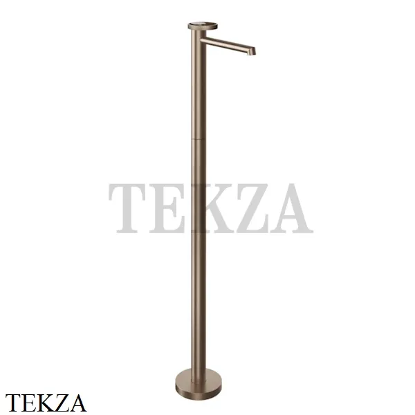 Gessi ANELLO Смеситель для раковины напольный, внешняя часть 63393-708, Copper Brushed