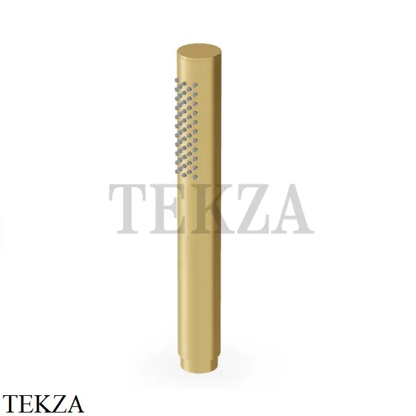 Zucchetti Ручной душ однорежимный стержневой Z94177.P41, brushed gold PVD
