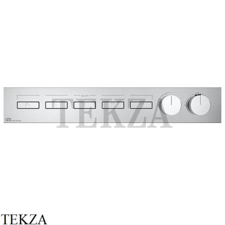 Gessi HI-FI Термостатический смеситель на 5 потоков, внешняя часть 63018-031, хром глянец