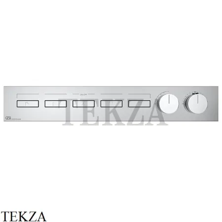 Gessi HI-FI Термостатический смеситель на 5 потоков, внешняя часть 63018-031, хром глянец