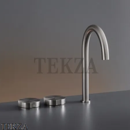 CEA GIOTTO Смеситель для раковины с поворотным изливом, GIO16, нержавеющая сталь