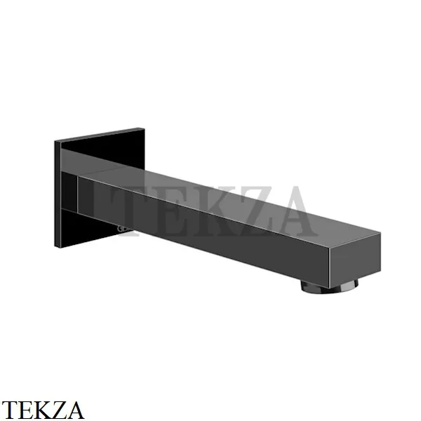 Gessi Inverso RIGATO Излив для ванны на стену 73103-706, Black Metal