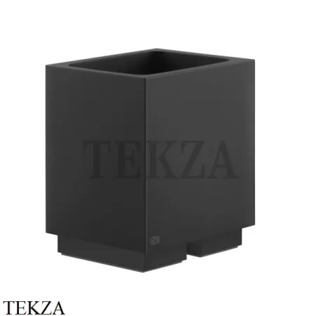 Gessi Rettangolo Стакан настольный, композит черный 20832-299, Black XL