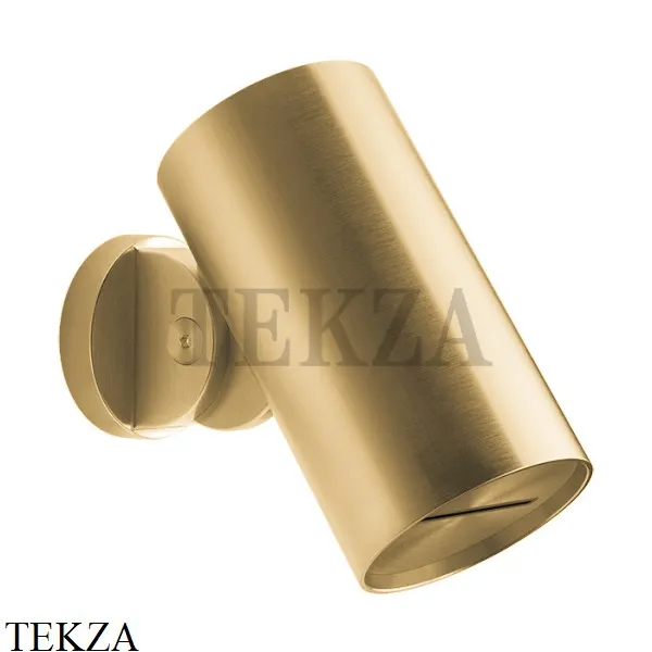 Gessi SPOTWATER Душевая головка настенного крепления, водопад 57267-727, Brushed Brass