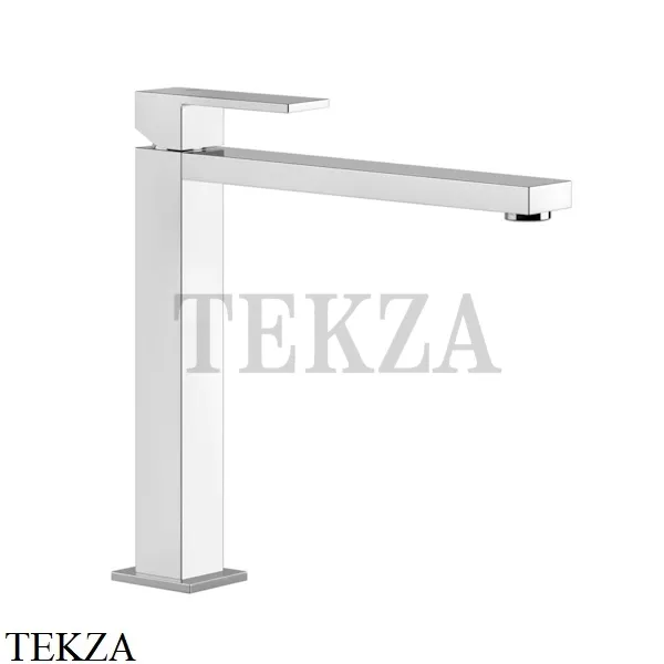 Gessi Rettangolo Смеситель для раковины длинный излив, без сливного гарнитура 11924-031, хром глянец