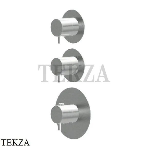 Newform X-Steel 316 Термостат для душа 2 потока, внешняя часть 69859EX.50.050, INOX Stainless steel