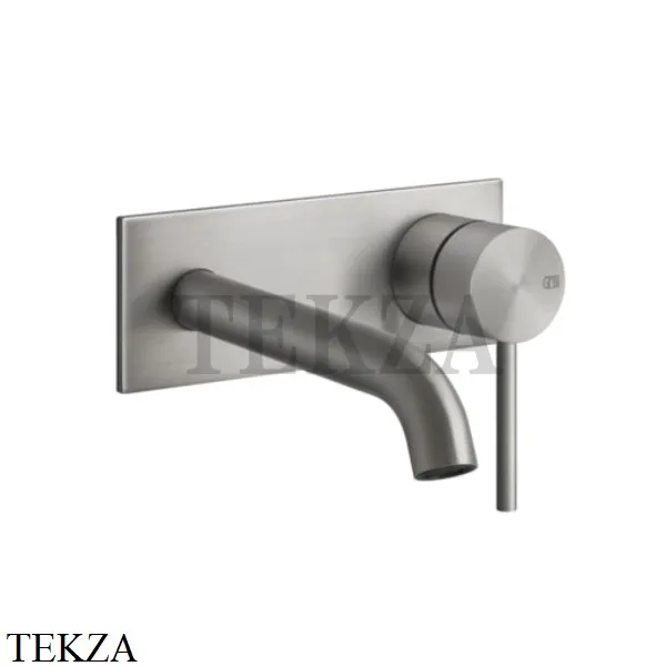 Gessi 316 FLESSA Смеситель для раковины, внешняя часть, 11-14 см 54088-239, Steel Brushed