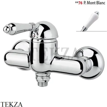 Nicolazzi CINQUANTA Смеситель для душа P.Mont Blanc 76, 3405CR76, хром