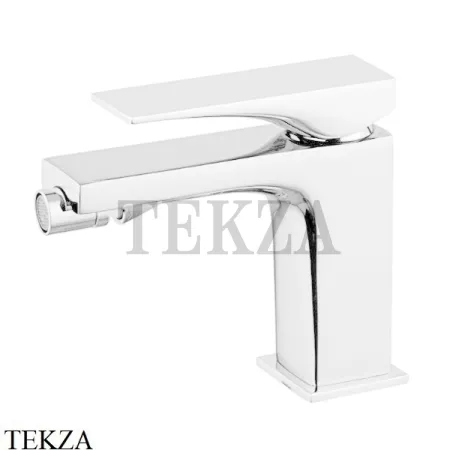 FIMA Carlo Frattini Zeta Смеситель для биде, с донным клапаном F3962NBS, белый матовый