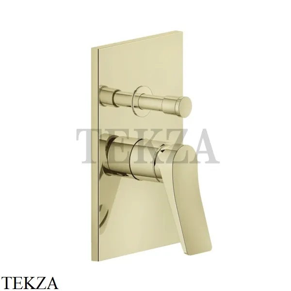 Gessi RILIEVO Смеситель для душа на 2 потока, внешняя часть 59079-710, Brass PVD